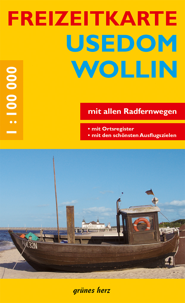 Freizeitkarte Usedom/Wollin