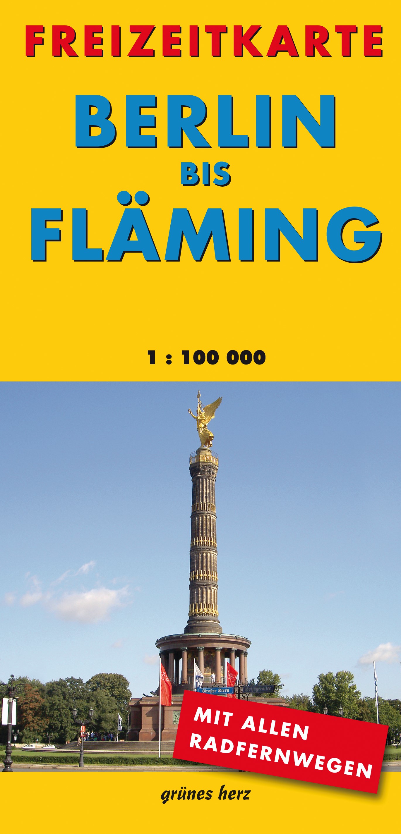 Freizeitkarte Berlin bis Fläming