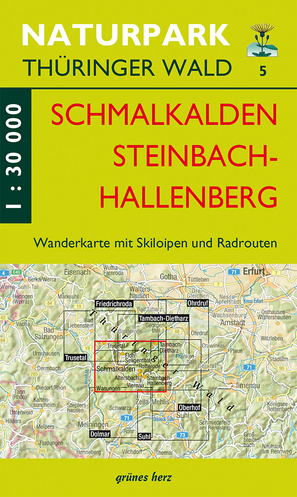 Logo:Wanderkarte Schmalkalden und Steinbach-Hallenberg