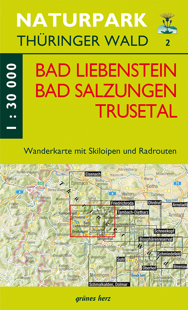 Logo:Wanderkarte Bad Liebenstein, Bad Salzungen, Trusetal