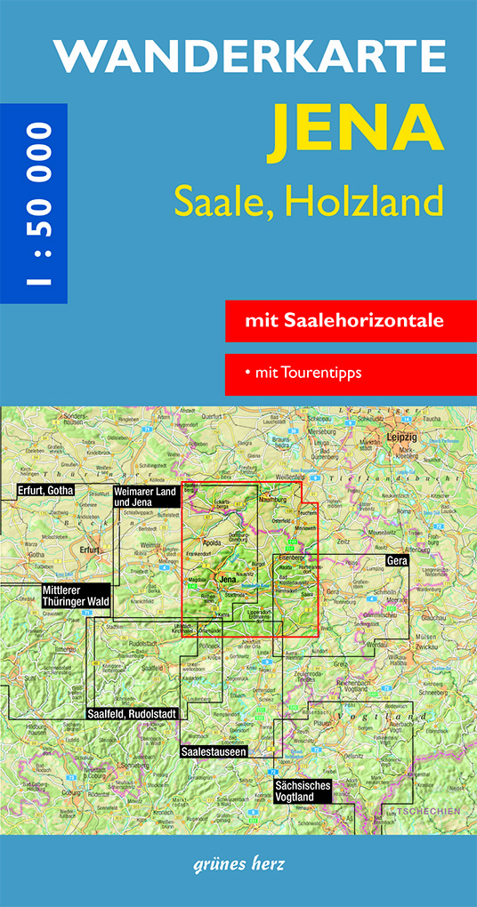 Logo:Wanderkarte Jena, Saale, Holzland