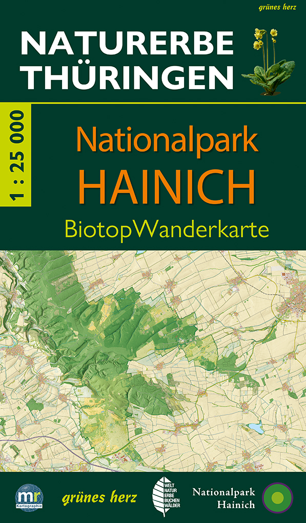 Wanderkarte Nationalpark Hainich